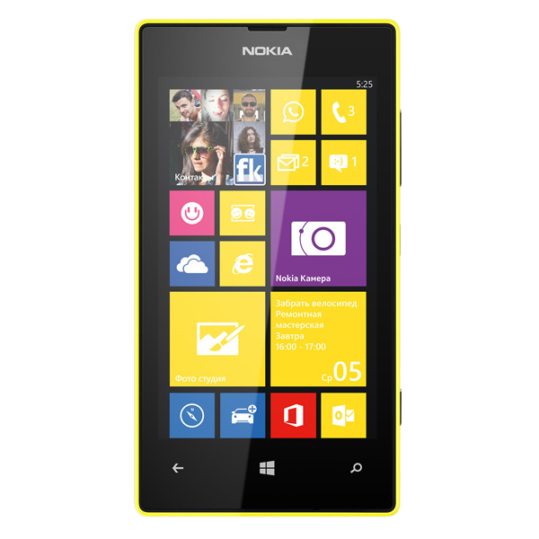 Смартфон Nokia Lumia 525 Yellow